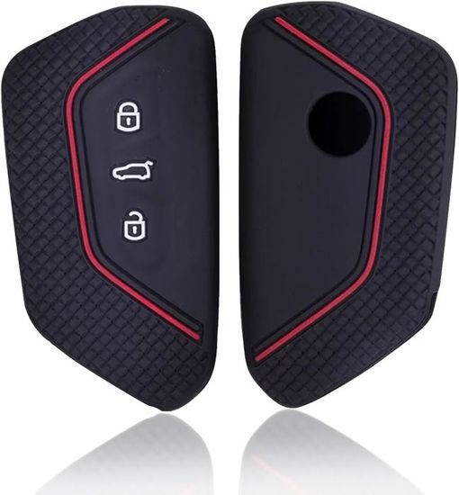 Vw Coque De Clé De Voiture En Silicone Vw Pour Skoda Octavia Golf 8 7 5 Mk 4 Tarraco Ateca Cupra