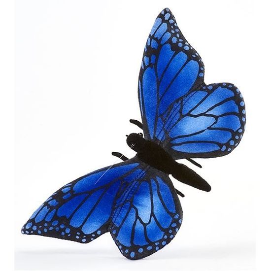 13 cm Peluche Papillon Monarque Anima