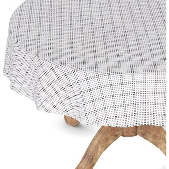 Nappe De Table Toile Cirée KEVKUS K764-1 - Motif Pâques Œufs Prairie - Multicolore