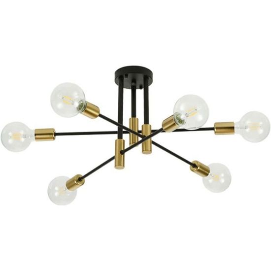 17 Stories Plafonnier 3 Lumières, Lustre Semi-encastré Industriel Et Commentaires - Wayfair Canada