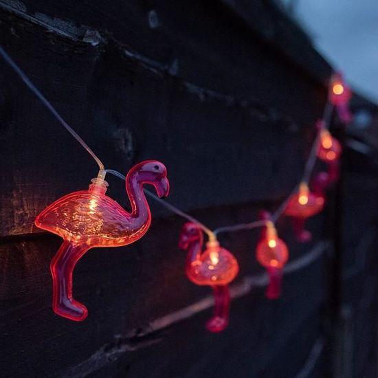 Guirlande lumineuse avec 10 pièces ampoule en forme de rose