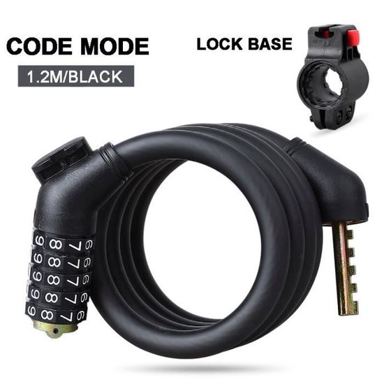 Qiilu Casque de Verrouillage Universel Moto
