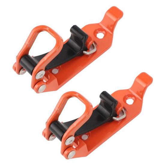 Lot 6 Supports Pelle Pour Barres De Toit – Pinces Métal + Caoutchouc, Charge 28 Kg, Diamètre 17-40 Mm