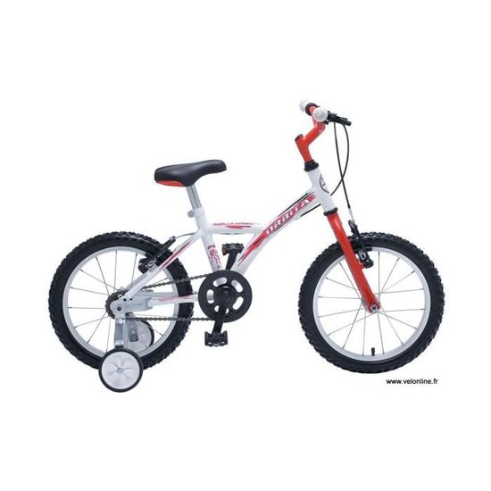 Vélo enfant Superman - Garçons - 16 pouces - Blauw