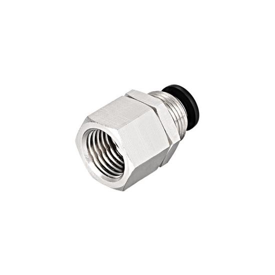 Produktbild von 4 Stück Starre Wellenkupplung 6 Mm Auf 6 Mm – Edelstahl, Länge 22 Mm, Ø 14 Mm, M4-Schrauben, Für 3D-Drucker, CNC, Schrittmotoren – Silber