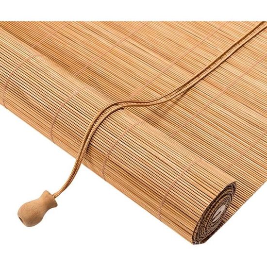Store Enrouleur Bambou Exterieur - Stores Enrouleurs - Rideau De Roseau