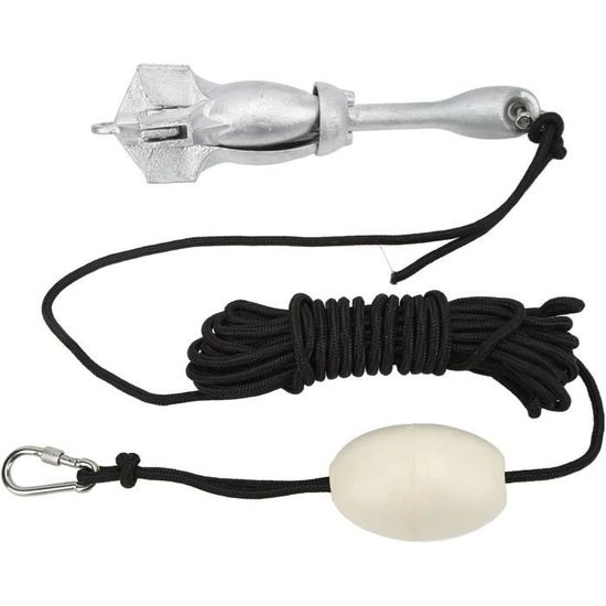Ancre pliable 4 Tine 3,5 lb d'ancrage pliant avec un kit de corde de