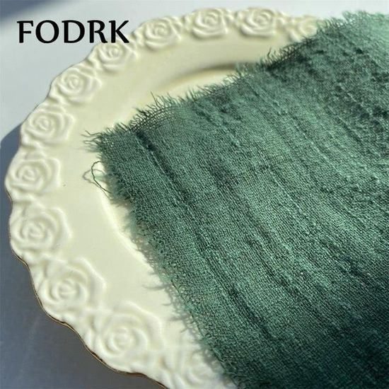 Eight Owls Lot De 4 Serviettes De Table En Lin Pur Délavé à