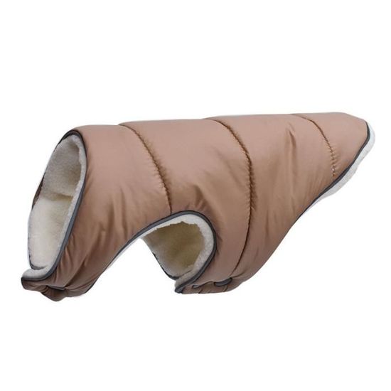 02-5XL -Offre spéciale hiver chaud chien vêtements imperméable chien chiot gilet veste manteau pour petit moyen grand chiens 9 taill