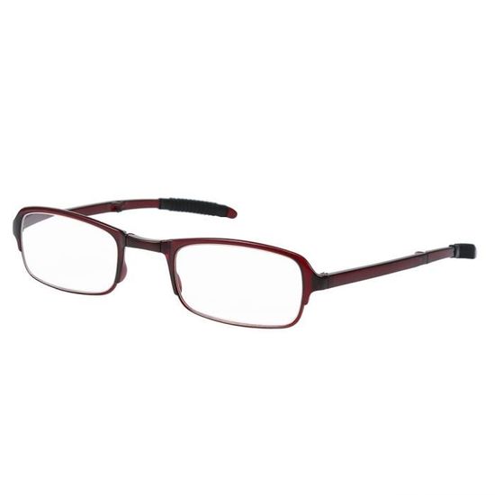 Lunettes De Lecture Pliables Anti-reflets – Force 1.5 à 3.0 – Noir Portable