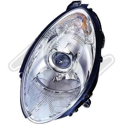 1630081 Feu phare gauche ( cote conducteur ) pour MERCEDES Classe R de type W251 de 2006 a 2010 Look Origine