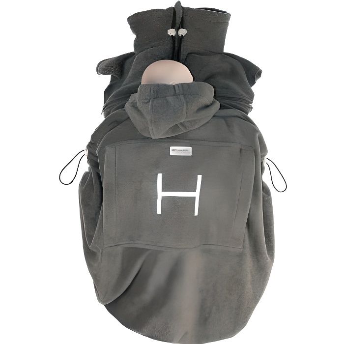 Polaire special portage Hoppediz Anthracite