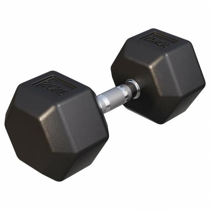 Haltère hexagonal de 20 KG
