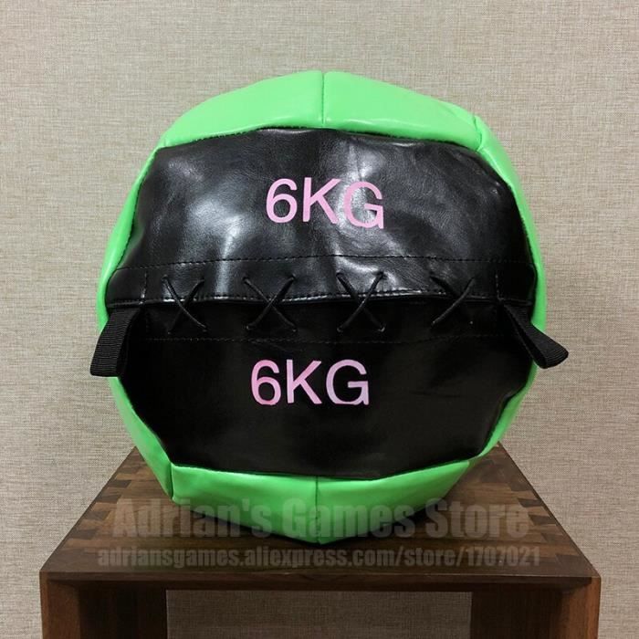 2-4-6-8-10KG Crossfit balle de médecine de gymnastique 35cm boule murale vide exercice lourd - Modèle: 6KG Empty Ball -