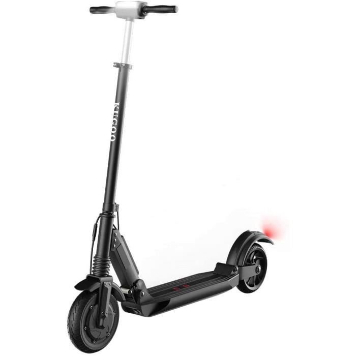 Trottinettes Électrique Adultes KUGOO S1 350W Gamme 30km, Max 30km/h 3 Vitesse Trottinette Electrique Pliable, Barre de Poignée avec