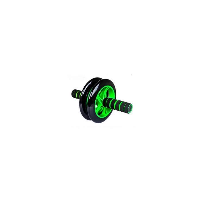 Wheel R-2001 RollerRoue Abdominale Roue Fitness Roue AB avec Tapis pou Les Genoux pour Le Fitness.