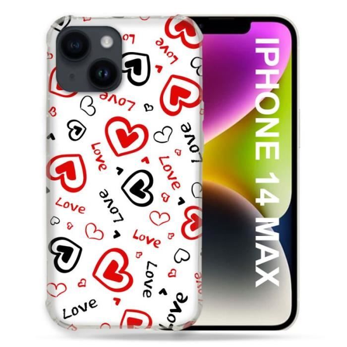 Coque Compatible MagSafe Pour Iphone 14 Plus (6.7) Amour Love taille unique