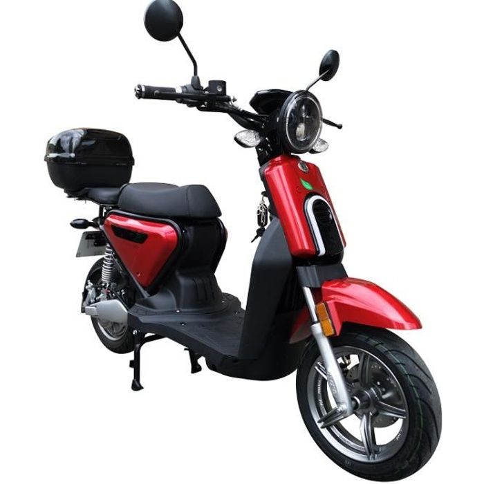 SCOOTER ELECTRIQUE CKA C1S Batterie amovible 60V26Ah EURO5 ROUGE, Bonus Ecologique 390 euros déjà déduit du prix