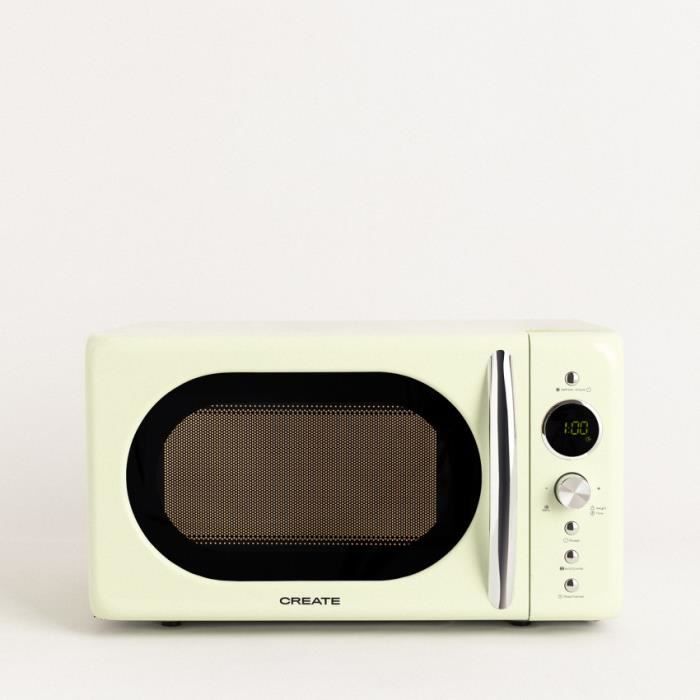 RETRO GRILL 900 - Micro-ondes Grill combi 20L -