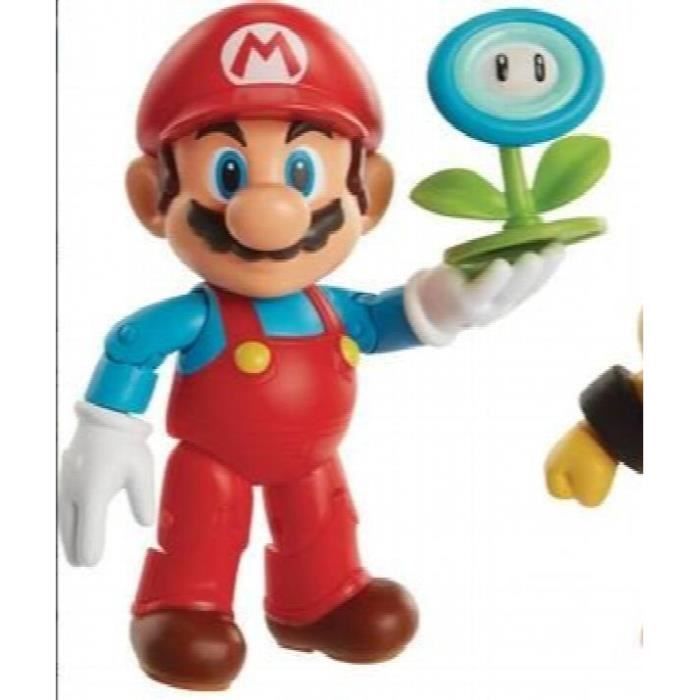 Nintendo monde de glace mario avec figure d'action de boule de glace, 4 - H8V59