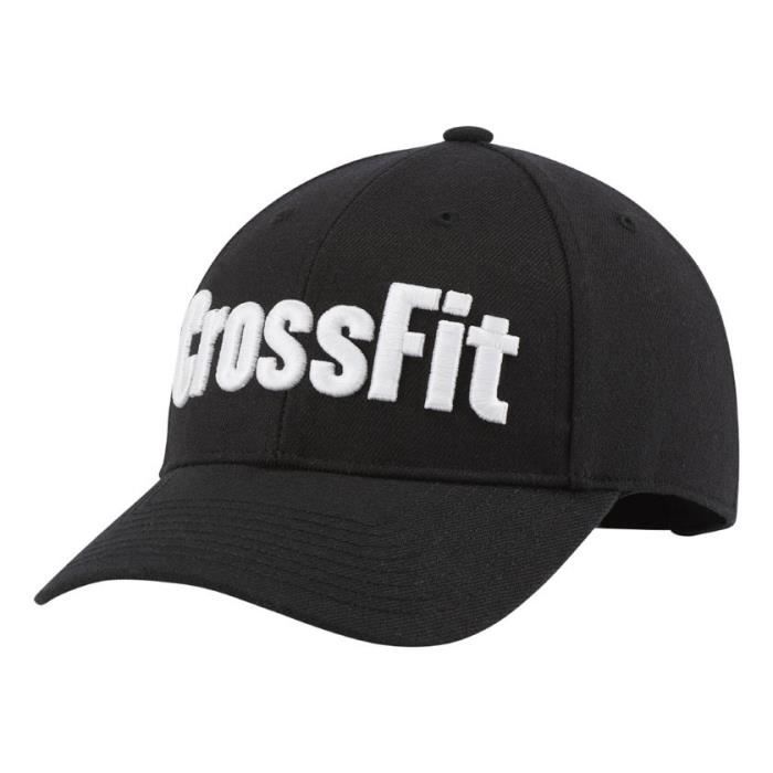 Reebok Crossfit Cap, Mâle, Casquette, Taille unique, Noir, Été, Style de vie