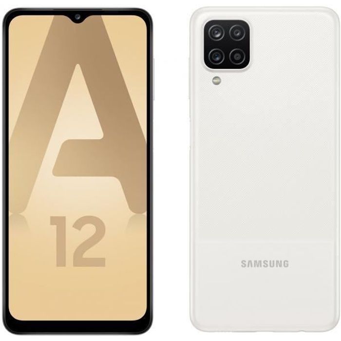Samsung Galaxy A12 64 Go Blanc