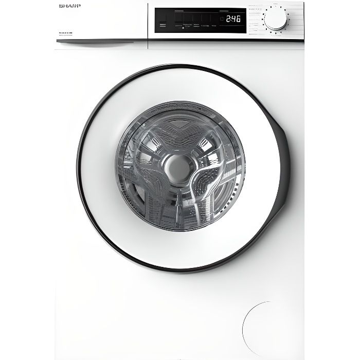 Lave-linge frontal 8kg 1400tr/min SHARP
