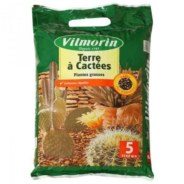 Terre à cactées vilmorin sac de 5 litres