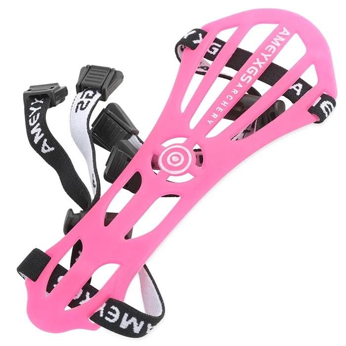 Protège-bras Réglable Tir à L'arc Toparchery - Cuir Noir/marron Ambidextre