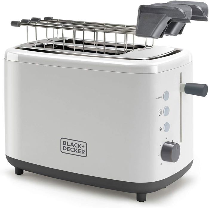 Grille-Pain Tristar BR-1055 - 2 Fentes, 7 Niveaux De Cuisson, Fonctions Décongélation Et Réchauffage
