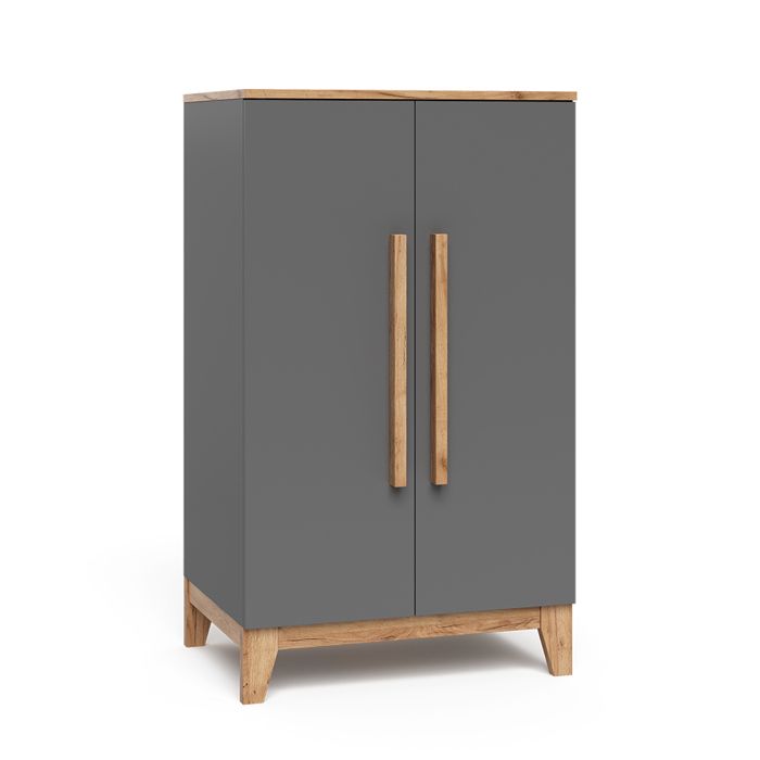 Armoire pour enfants Malia 70x120cm Gris/Chêne Artisan Vitalispa 58341 Armoire pour enfants Malia 70x120cm Gris/Chêne Artisan Vitalispa 58341