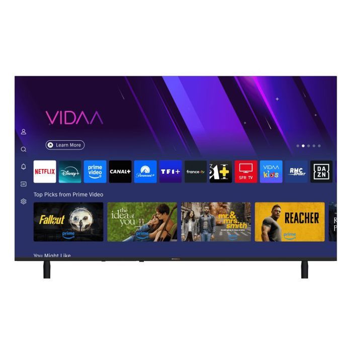 Hyundai TV Smart 55 4K UHD QLED 139 cm Netflix YouTube PrimeVideo