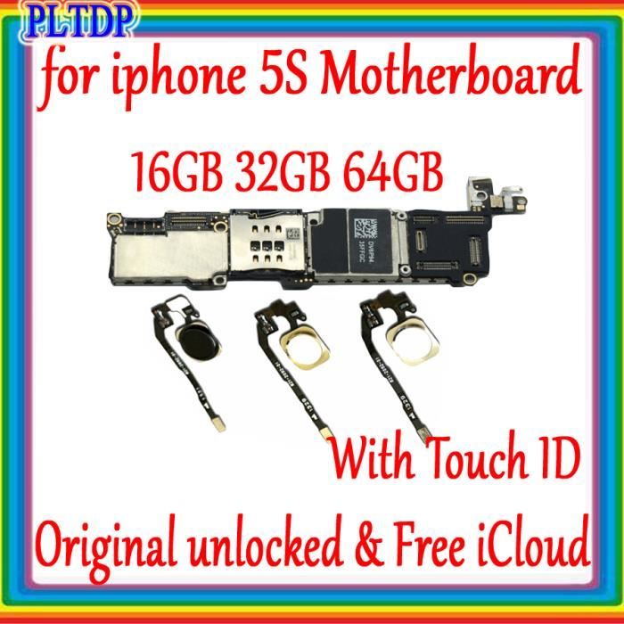 6-16 Go sans ID tactile-Carte mère 100% originale débloquée pour iPhone