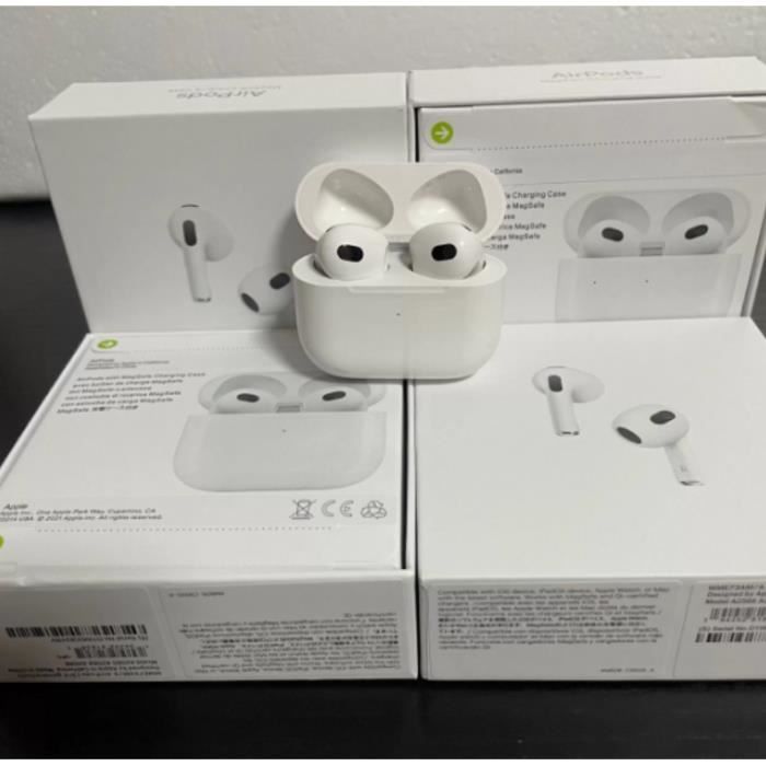 AirPods 3 (écouteurs de 3e génération) de haute qualité