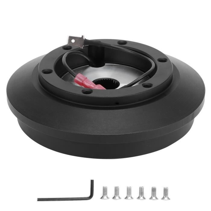 Adaptateur Volant Course Adaptateur Moyeu Volant Court Honda - Pour Civic/Del Sol/Accord/Prelude/CRX/Integra Base Volant Course
