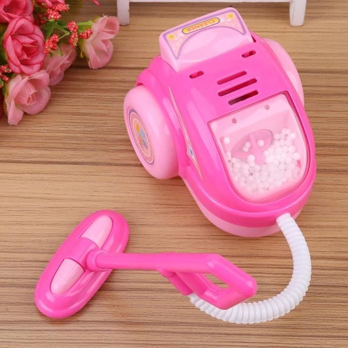 Aspirateur Jouet Enfant Avec Sons Et Lumières – Mini Aspirateur Bleu électrique 18 Cm – Piles AA Nécessaires – Cadeau éducatif Fille Et Garçon