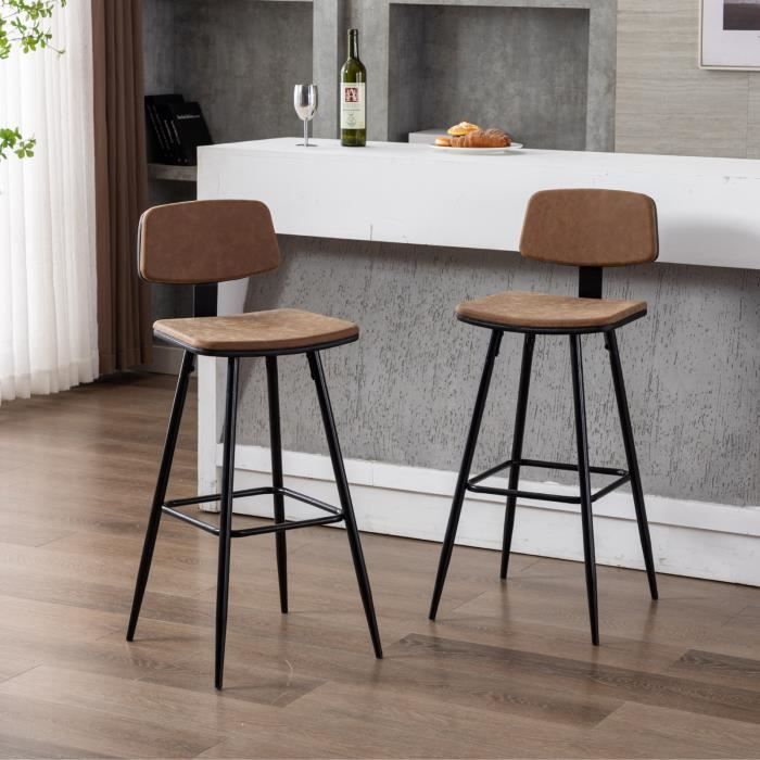 Chaise Haute Pour Bar En Bois | Chaise Haute Debaren Rotin