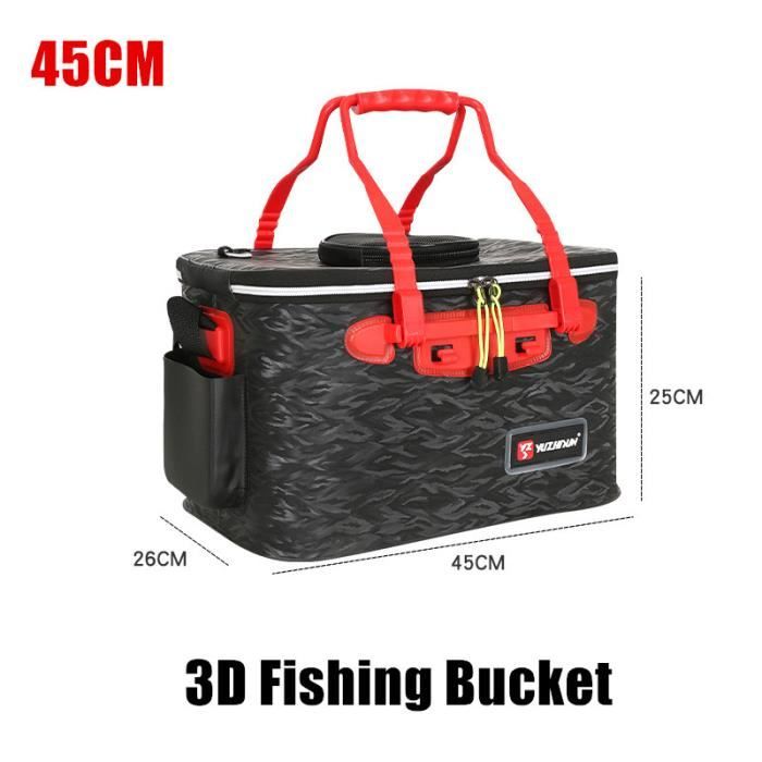 Sac de pêche magnet - 3 plateaux
