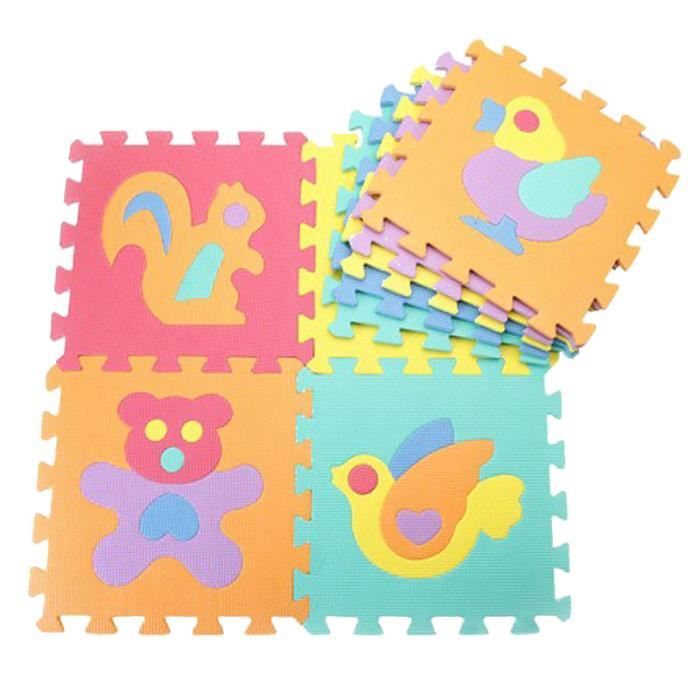 Modèle animal tapis en mousse EVA de jeux pour enfants tapis de