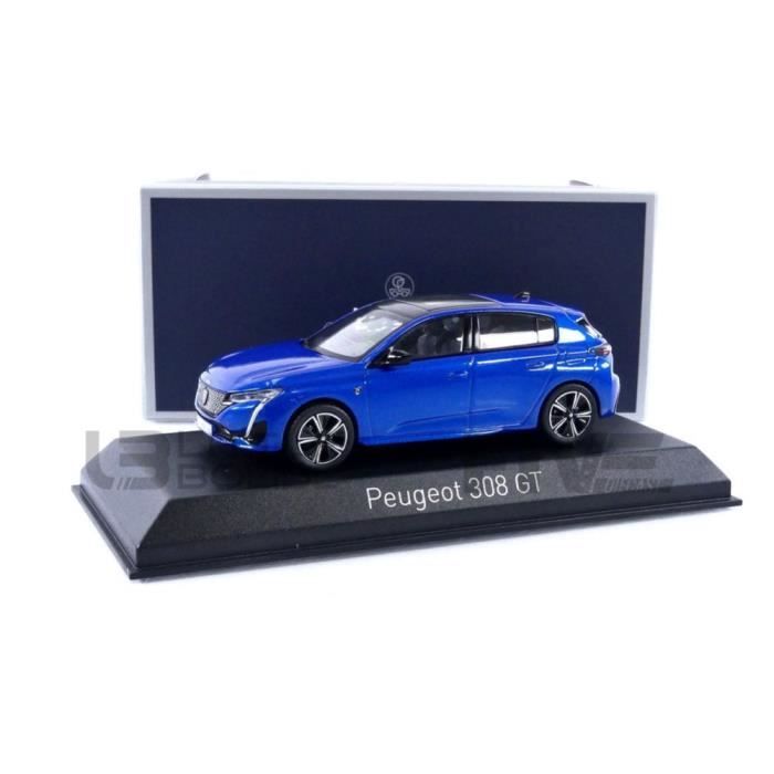 Voiture Miniature de Collection - NOREV 1/43 - PEUGEOT 308 GT - 2021 - Blue  Vertigo - 473933 - Cdiscount Jeux - Jouets