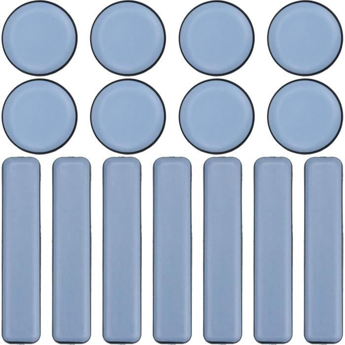 Lot De 24 Patins Autocollants En PTFE Pour Meubles Avec