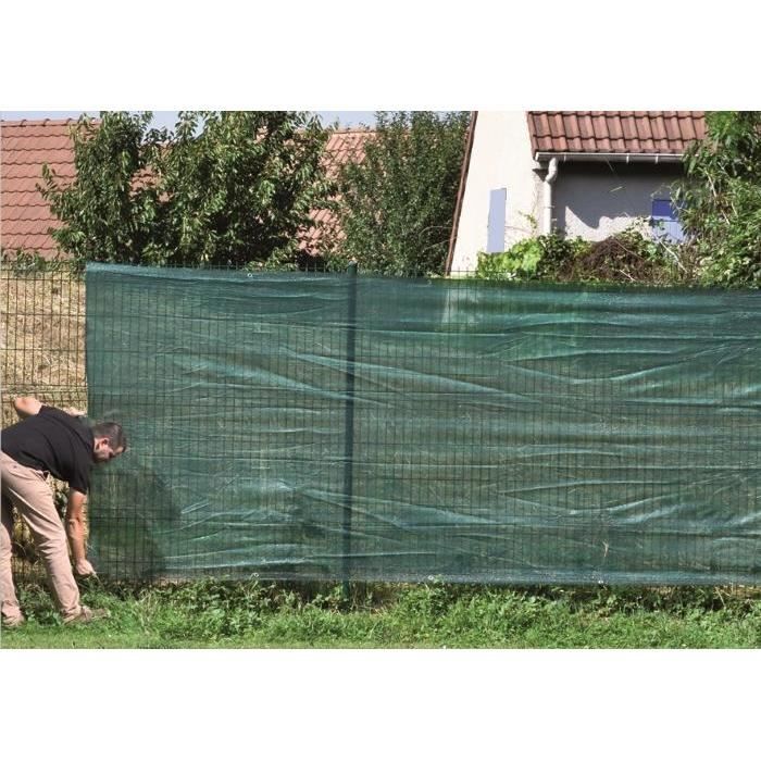 Brise vue vert 1 m 80 x 10 m - Cdiscount