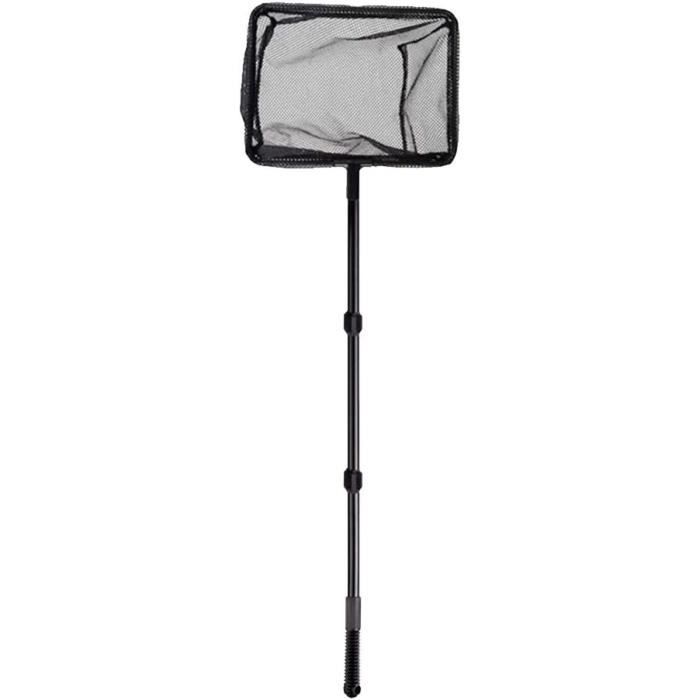 Filet de pêche extensible avec poignée en plastique Épuisette