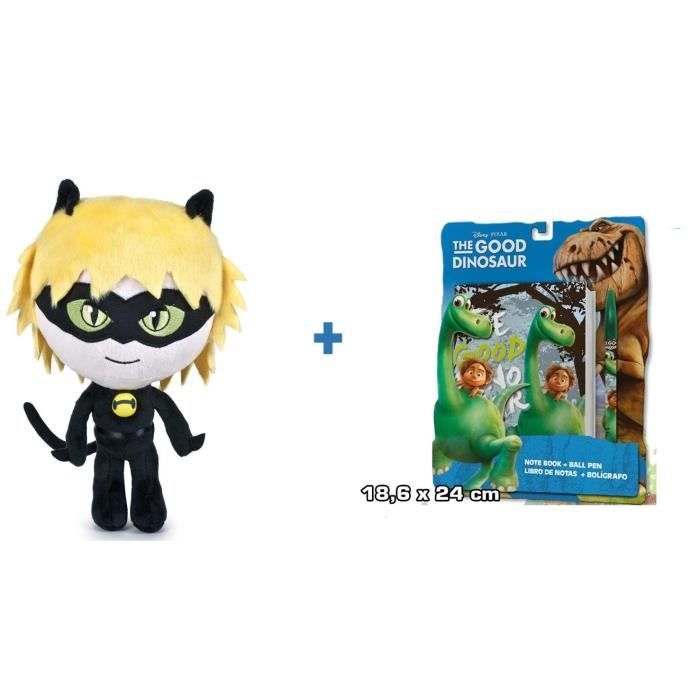 Peluche Miraculous - Chat Noir 30 cm - Cdiscount Jeux - Jouets