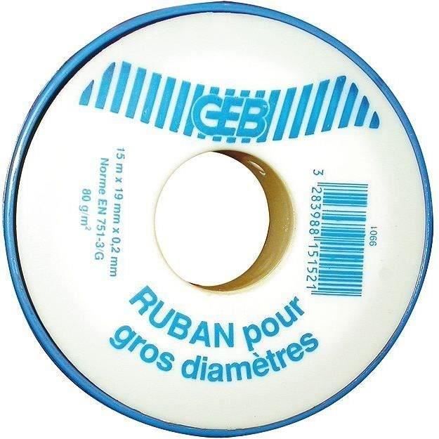 Ruban d'étanchéité - grand format - 19 mm x 15 m