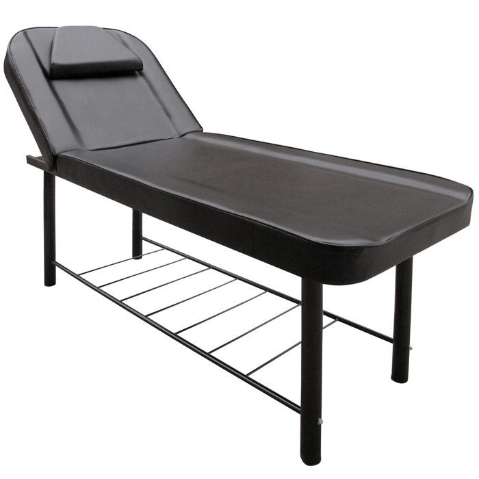 Table De Massage Pliante 2 Zones + Porte Rouleau Cosmétique Et Sac - Pour Esthétique Et Bien-être