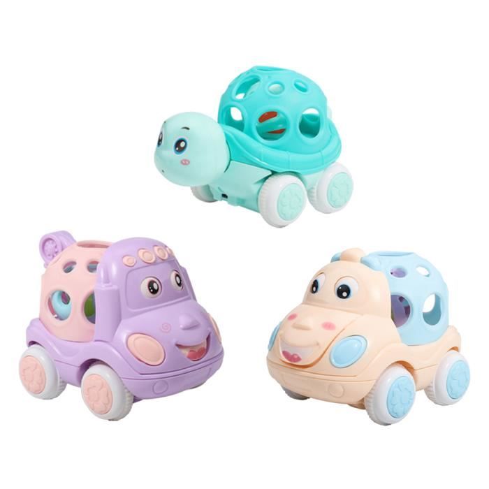Hochet Bebe 3pcs Creatif Hochet Inertie Voiture Jouet Bebe Educatif Jouet De Voiture Dessin Anime Cdiscount Puericulture Eveil Bebe