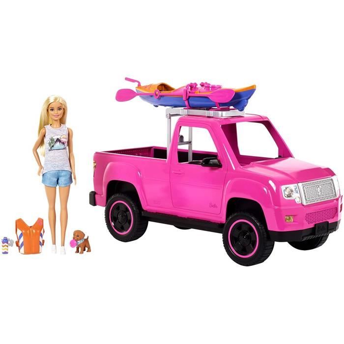 jeux de barbie voiture