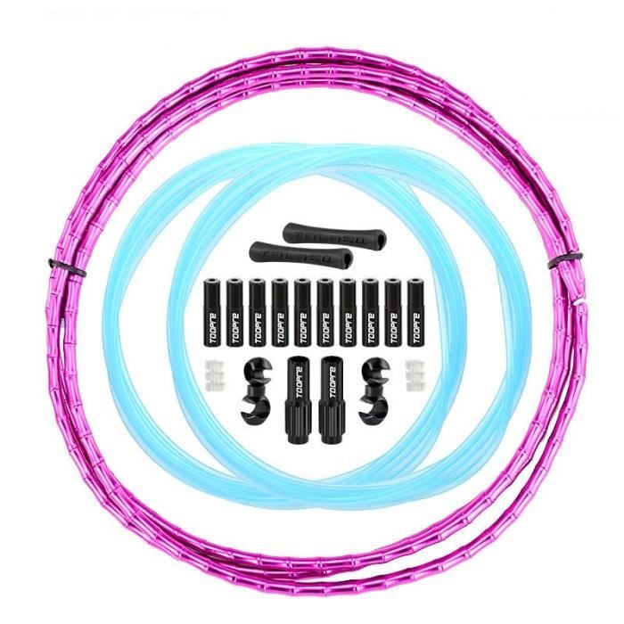 Jeu De Câbles De Frein Pour Vélo De Route Rétro - Câbles Et Gaines Complets, Style Old School Avec Poire