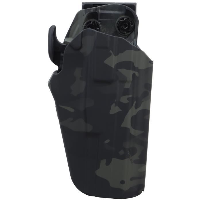 Étui De Pistolet Tactique Cuisse/mollet – Main Droite – Nylon – MOLLE
